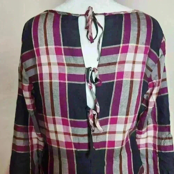 Ann Taylor LOFT Women's knee length A-line dress bell sleeves size 6 - Picture 5 of 11